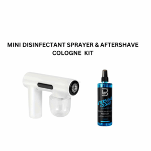 MINI DISINFECTANT SPRAYER & AFTERSHAVE COLOGNE  KIT