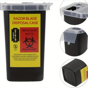 Razor Blade Disposal Container