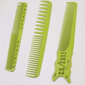 [3pcs Anti-Static Hair Comb Set] 3pcs  Adult Hair Comb Set, Double &Plastic Combs with Handles