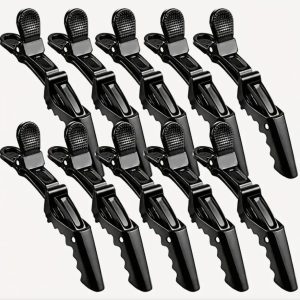 10 Black pcs set of multi-functional hair styling clips