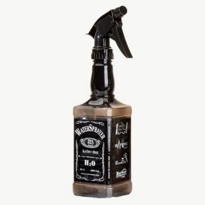 Vintage-Inspired Hairdressing Spray Bottle - Plastic, Salon Use
