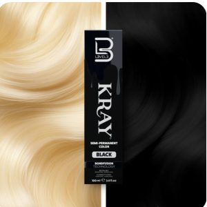 Level 3 Black Semi Permanent Color