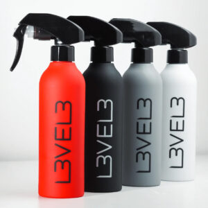 Level 3 Rubberized Spray Bottle